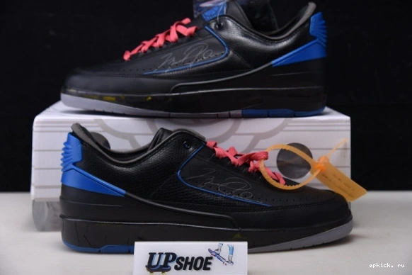 Cheap EP DJ4375-004 Low O-W Blue DJ4375-004 Retro Jordan Black Air SP 2 0206